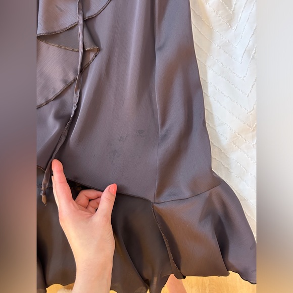 SOLD Axara vintage midi frilly skirt - Picture 6 of 9